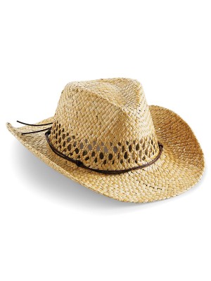 Straw cowboy hat BEECHFIELD HEADWEAR 77 GSM